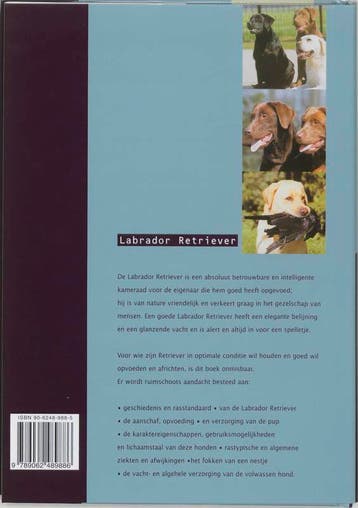 Labrador Retriever. Aanschaf, verzorging, voeding, fokken, Verzenden, Gelezen, E. Verhoef-Verhallen