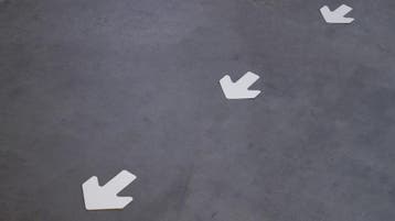 Pijl  -  Anti slip - Anti - slip - Polyvinylchloride (PVC) -, Verzenden