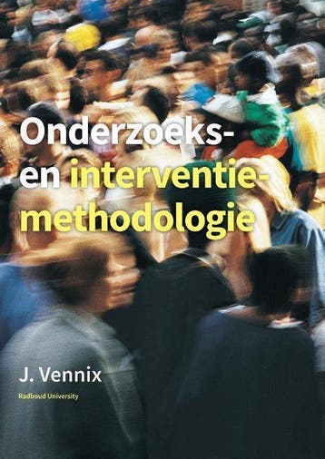 9789043035187 Onderzoeks- en interventiemethodologie, Boeken, Verzenden, Zo goed als nieuw, J.A.M. Vennix