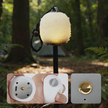 Oplaadbare LED Camping Lantaarn - Sfeervolle, Dimbaar en Lic, Verzenden, Nieuw