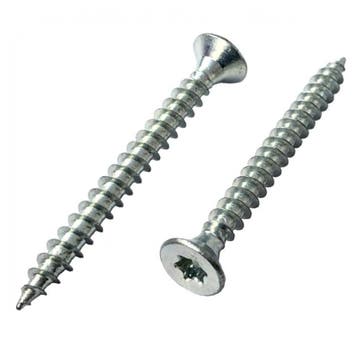 Torx Spaanplaatschroeven - 5.0 x 60 TX-20 - Gehard - Verzink, Ophalen of Verzenden, Nieuw, Schroeven