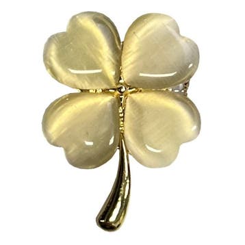 Fako Bijoux - Magnetische Mini Broche - Klavertje Vier -, Verzenden, Nieuw