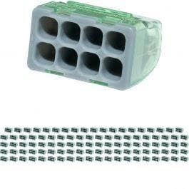 Vintex Lasklem 8-polig 0.2-2.5 mm² – Grijs – 100 stuks – LED, Ophalen of Verzenden, Nieuw