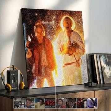 NicDA - BACK TO THE FUTURE . DeLorean Trail . Aluminium . No, Nieuw