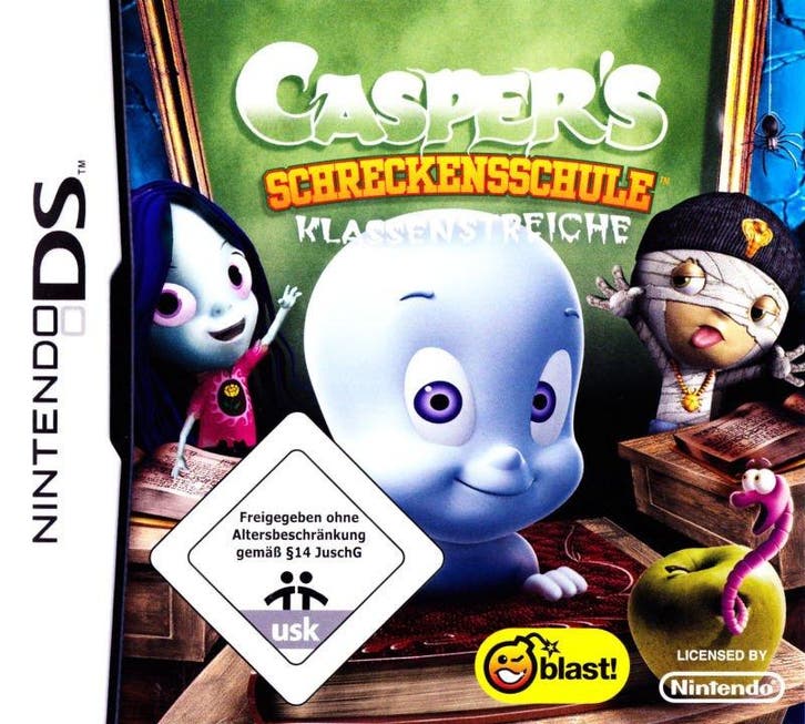 DS Caspers Scare School: Classroom Capers, Spelcomputers en Games, Games | Nintendo DS, Zo goed als nieuw, Verzenden