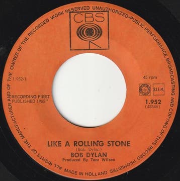 vinyl single 7 inch - Bob Dylan - Like A Rolling Stone /..., Verzenden, Zo goed als nieuw, 7 inch, Pop