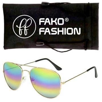 Fako Fashion - Pilotenbril - Piloot Zonnebril - Heren, Verzenden, Nieuw