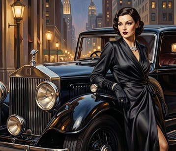 CREATIVE_HUB - Early 30s Al Capone Rolls in New York, Nieuw
