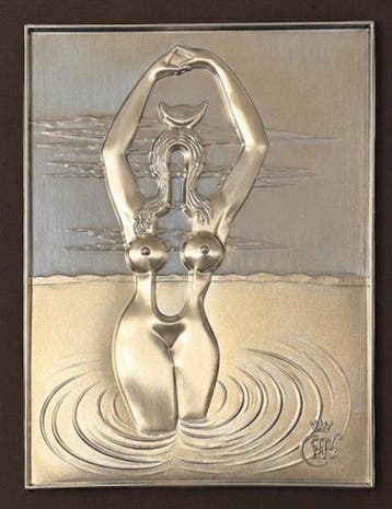 Salvador Dali (1904-1989) - sculptuur, Armonia Musical