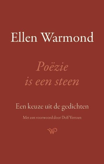 Poëzie Is Een Steen | Ellen Warmond | Nieuw, Ophalen of Verzenden, Nieuw, Ellen Warmond