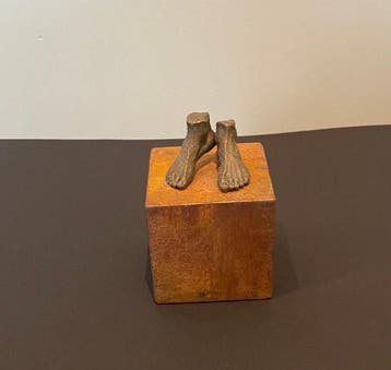 Pancho Porto (XX) - sculptuur, Fin del camino (End of the