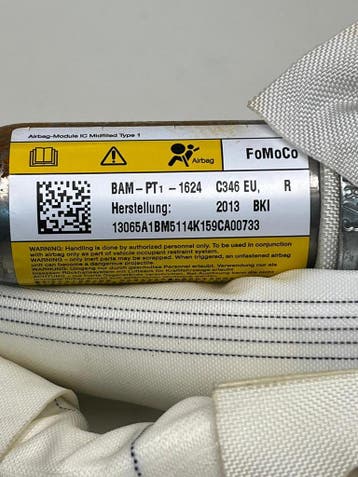 Dakairbag rechts Ford Focus station bj.2013 Artnr.1B6301500, Nieuw