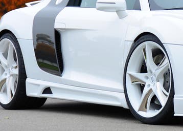 Rieger side skirt | R8 (42): 04.07- - Coupe, Spyder | r stuk, Verzenden, Nieuw, Audi