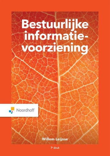 Bestuurlijke informatievoorziening 9789001278403, Boeken, Verzenden, Zo goed als nieuw