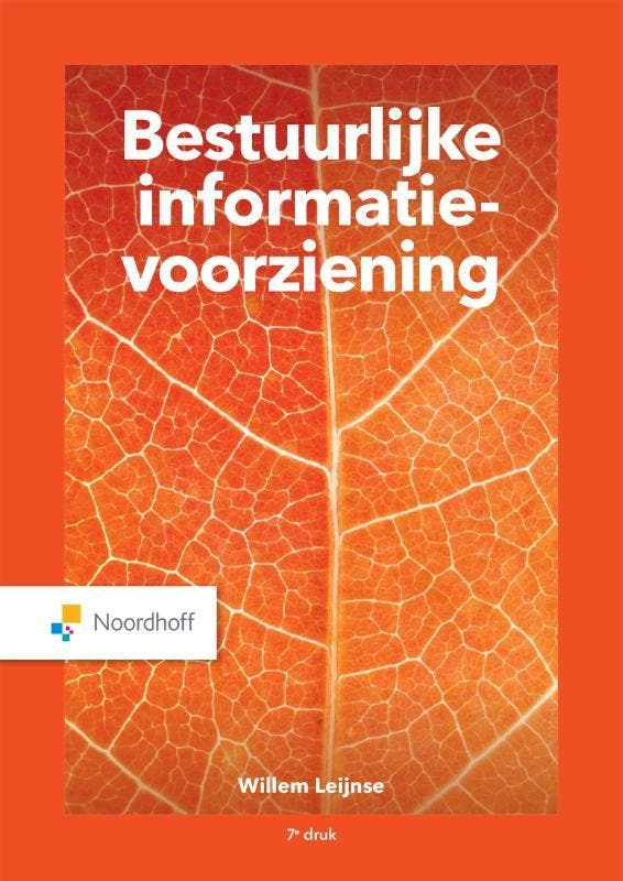 Bestuurlijke informatievoorziening 9789001278403, Boeken, Studieboeken en Cursussen, Zo goed als nieuw, Verzenden