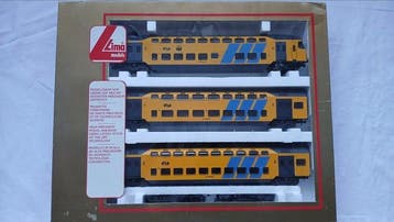 Lima H0 - 149723K - Model treinwagon (3) - DDM Dubbeldekker, Nieuw