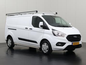 Ford Transit Custom 2.0TDCI Lang Imperiaal | Trekhaak, Stof, Euro 6, Wit, Overige kleuren
