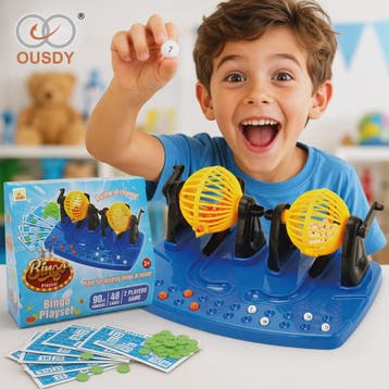 Klassiek Bingo Loto & Tombola Spel - Complete Set met 90 Bal, Verzenden, Nieuw