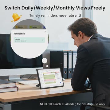 Interactief 10.1" Digitaal Kalender & Planner Scherm met Tou, Verzenden, Nieuw
