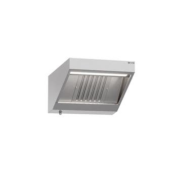 GGM Gastro | Wandafzuigkap RVS - 700mm diep - 800mm - zonder, Witgoed en Apparatuur, Afzuigkappen, Wandschouwkap, Verzenden, Nieuw