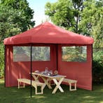 vidaXL Partytent Bordeauxrood 292 x 292 x 315 cm Oxford Stof, Verzenden, Nieuw, Partytent