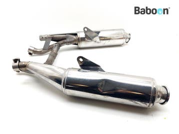 Uitlaatdemperset Sport Yamaha VMX 1200 V-Max (VMX1200) Laser, Motoren, Onderdelen | Yamaha, Verzenden, Gebruikt
