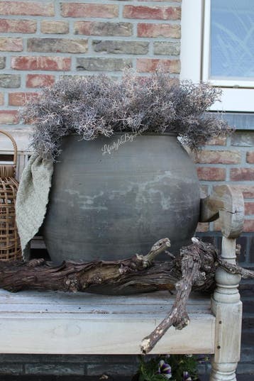 Namaak plant Tillandsia bruin 30 cm, Ophalen of Verzenden, Nieuw
