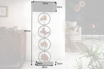 Vloerlamp ELEMENTS 150 cm, elementen van gerecycled, Ophalen of Verzenden, Nieuw