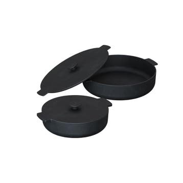 OFYR Cast Iron Casserole Set 21-26 - Barbecue accessoire, Nieuw