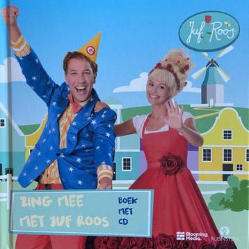 Juf Roos , zing mee met juf Roos (inclusief cd), Verzenden, Zo goed als nieuw, Blooming Media