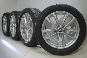 BMW X3 X4 G01 G02 691 19 inch velgen Bridgestone Runflat Win, 19 inch, Gebruikt, Velg(en), Winterbanden