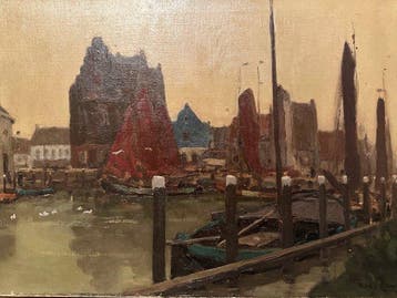 Hendrik Johannes (Henk) Leurs (1890-1956) - De haven van