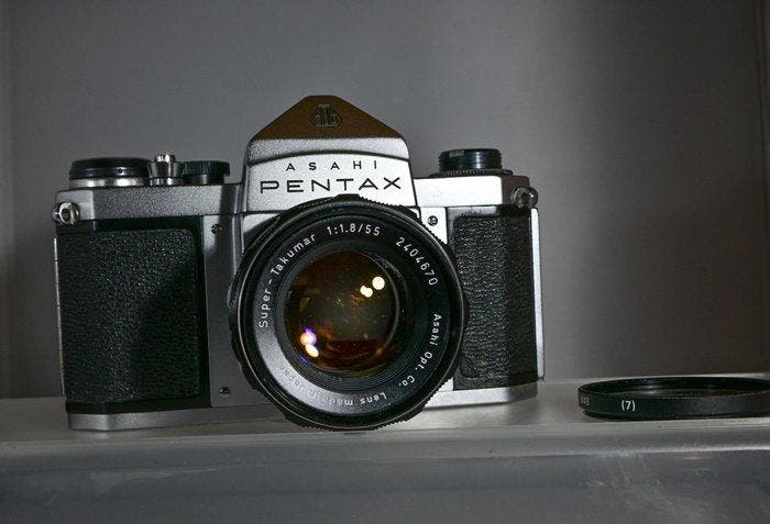 Asahi, Pentax S1a + Super-Takumar 1,8/55mm | Analoge camera