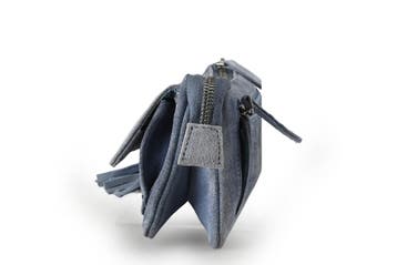 Manfield Clutch Blauw | ACTIE, Verzenden, Nieuw, Blauw