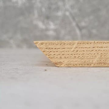 HOCHO Zenit Snijplank – Eikenhout – 450x250x15 mm – Sc, Ophalen of Verzenden, Nieuw