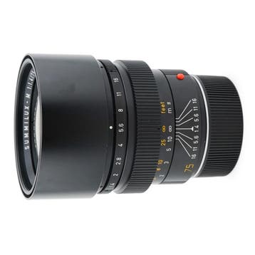 Leica Summilux-M 75mm f/1.4 Type II (11815) objectief -, Verzenden, Zo goed als nieuw, Leica