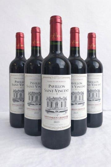 2023 Pavillon Saint Vincent - Saint-Émilion, Bordeaux Grand, Verzamelen, Nieuw