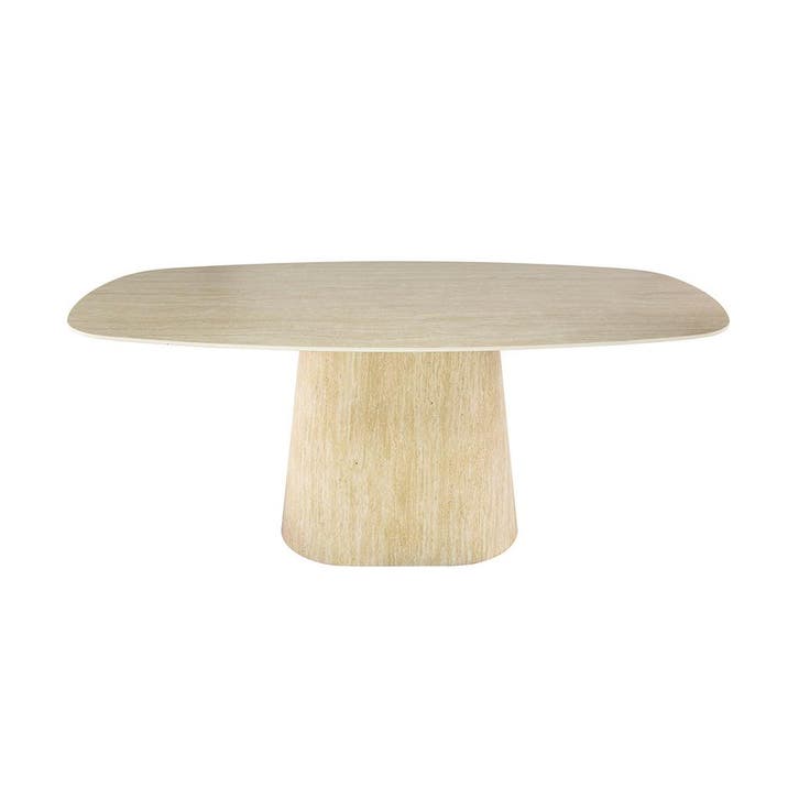 *WOONWINKEL* Eettafel Met Ovale Blad, Huis en Inrichting, Tafels | Eettafels, Nieuw, Verzenden