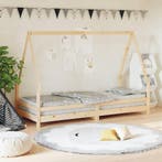 vidaXL Kinderbedframe 80x200 cm massief grenenhout, Kinderen en Baby's, Kinderkamer | Bedden, Verzenden, Nieuw