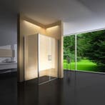 Douchecabine 120X80 Rechthoekig Argento- Helder Glas, Doe-het-zelf en Verbouw, Sanitair, Ophalen of Verzenden, Nieuw