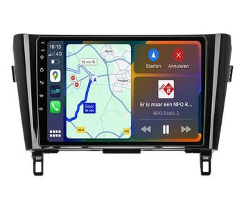 Nissan Qashqai X-Trail Navigatie Apple Carplay Android Auto, Auto diversen, Autoradio's, Ophalen of Verzenden, Nieuw