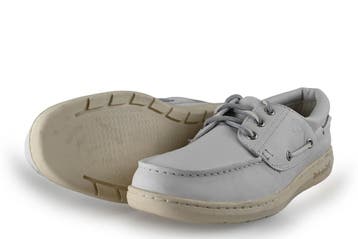Timberland Bootschoenen in maat 43 Wit, Kleding | Heren, Verzenden, Boots, Zo goed als nieuw, Wit