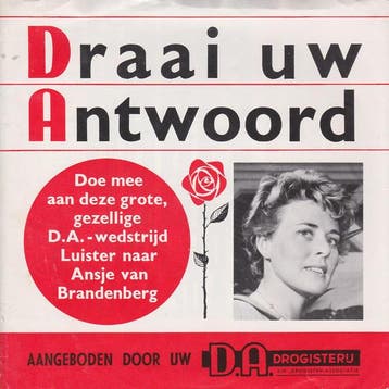 Single - Ansje van Brandenberg - Draai Uw Antwoord, Verzenden, Nieuw in verpakking
