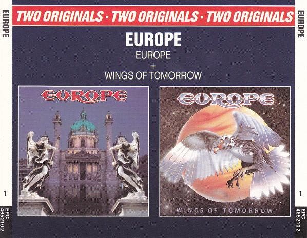 cd - Europe - Europe + Wings Of Tomorrow, Cd's en Dvd's, Cd's | Overige Cd's, Zo goed als nieuw, Verzenden