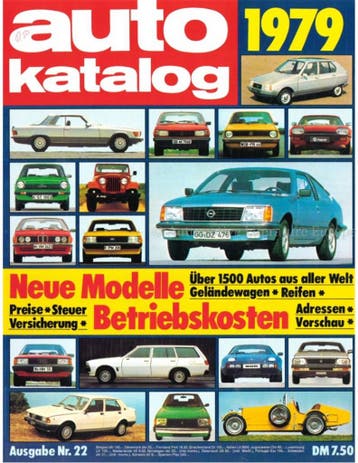 1979 AUTO KATALOG DUITS 22, Boeken, Nieuw, Author
