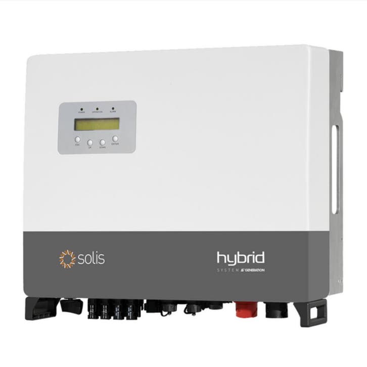 Solis 8K-3P-RHI-HVES-5G hybride omvormer, Doe-het-zelf en Verbouw, Zonnepanelen en Toebehoren