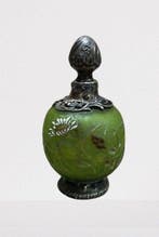 Emile Gallé - Parfumfles - Glas, Antiek en Kunst, Antiek | Meubels | Stoelen en Banken