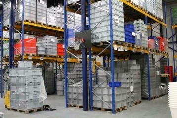 Magazijnbakken, grijpbak, 60 40 krat, stapelkratten, Verzenden