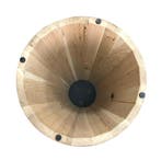 Eiken houten kegel tafelpoot conisch ø 56 cm en hoogte 74 cm, Ophalen of Verzenden, Nieuw