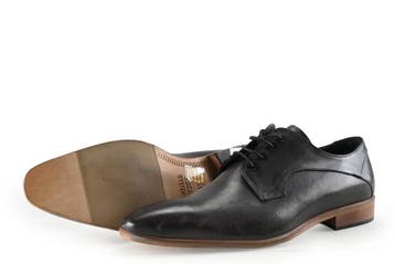Manfield Veterschoenen in maat 41 Zwart, Kleding | Heren, Schoenen, Manfield, Verzenden, Zwart, Zo goed als nieuw